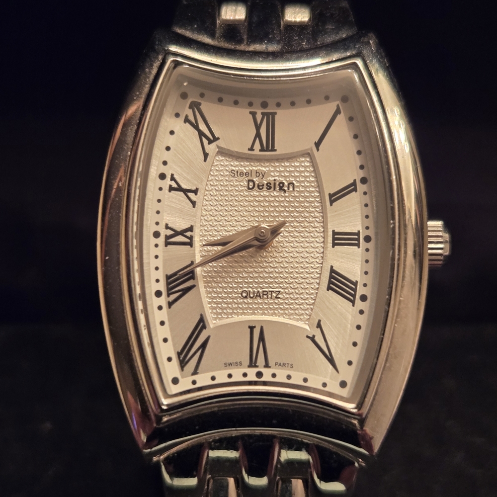 Steel by Design Women's Quartz Silver Watch